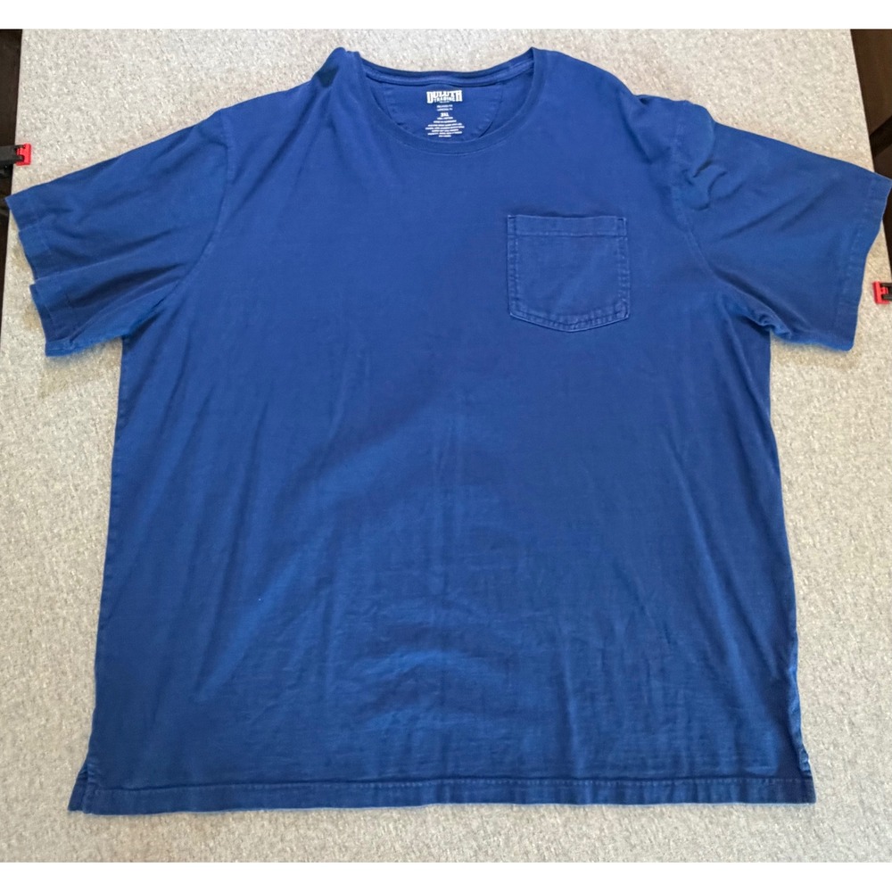 Duluth Trading Co Mens 3XL Blue Longtail T Relaxed Fit Pocket T-Shirt 95587